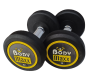 Body Maxx Rubber Coated Professional Round Dumbbells For Men And Women (5 KG x 2 pcs) For Home And Club Usage.